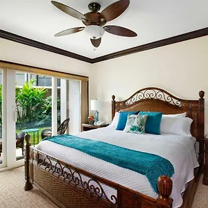 Apartment Waipouli Beautiful Luxury Ground Level Garden View Ac Pool!, Kapa'a